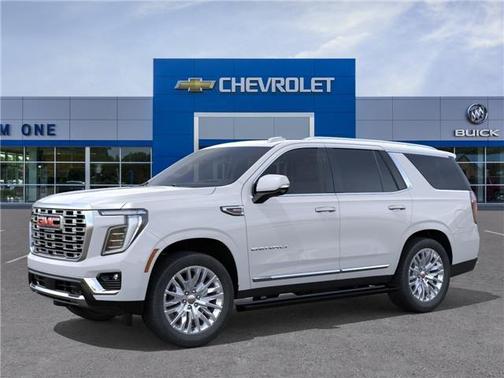 Glacier White Tricoat 2026 GMC Yukon Denali