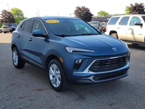 Ocean Blue Metallic 2024 Buick Encore GX Preferred