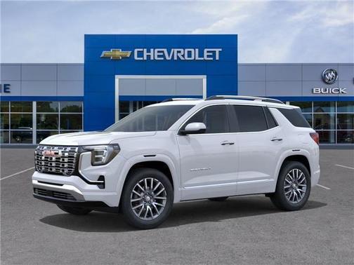 Glacier White Tricoat 2026 GMC Terrain Denali