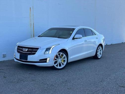 Crystal White Tricoat 2015 Cadillac ATS 3.6L Performance