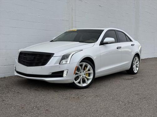 Crystal White Tricoat 2015 Cadillac ATS 3.6L Performance