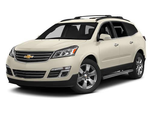 White Diamond Tricoat 2013 Chevrolet Traverse LTZ