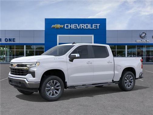 Summit White 2026 Chevrolet Silverado 1500 LT