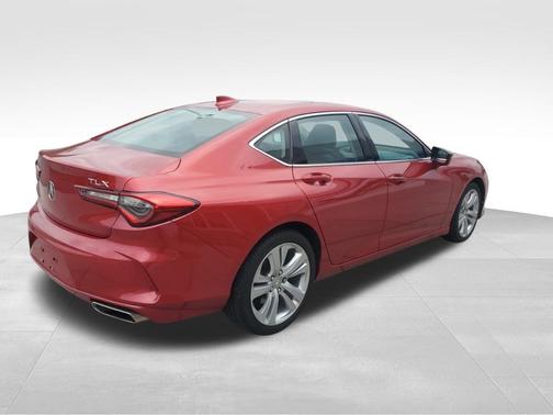 Red 2023 Acura TLX Technology