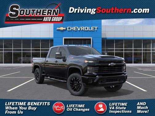 Black 2026 Chevrolet Silverado 2500 Custom