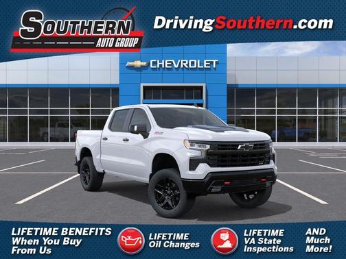 Summit White 2026 Chevrolet Silverado 1500 LT Trail Boss
