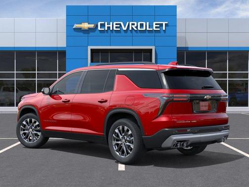Radiant Red 2026 Chevrolet Traverse LT