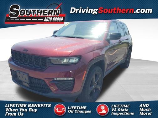 Velvet Red Pearlcoat 2023 Jeep Grand Cherokee Limited