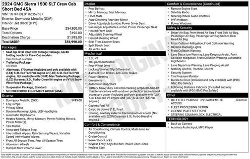 2024 GMC Sierra 1500 SLT