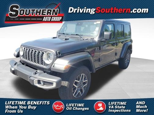Granite Crystal Clearcoat Metallic 2025 Jeep Wrangler Sahara