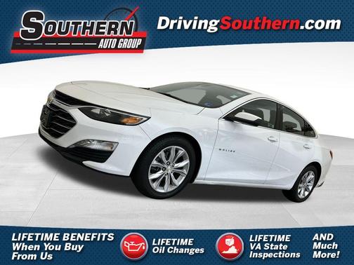 Summit White 2023 Chevrolet Malibu LT