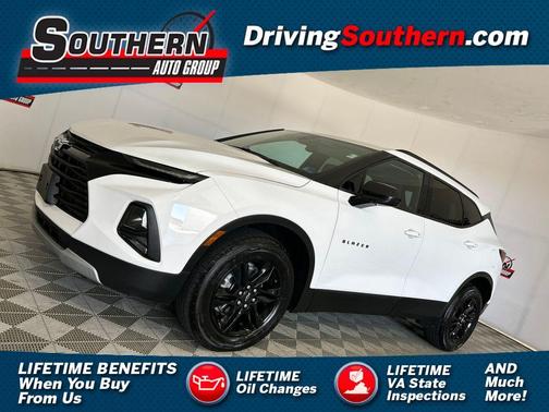 Summit White 2022 Chevrolet Blazer 2LT