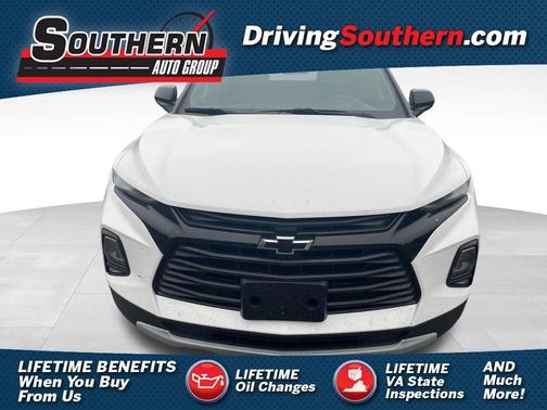 Summit White 2022 Chevrolet Blazer 2LT