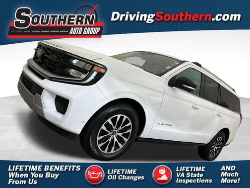 Oxford White 2025 Ford Expedition Max Platinum