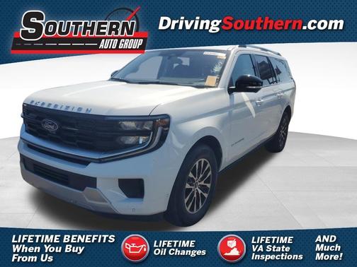 Oxford White 2025 Ford Expedition Max Platinum