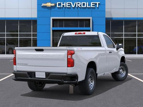 Summit White 2026 Chevrolet Silverado 1500 WT
