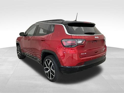 Red 2025 Jeep Compass Limited