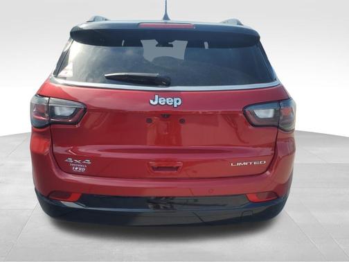 Red 2025 Jeep Compass Limited