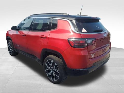 Red 2025 Jeep Compass Limited