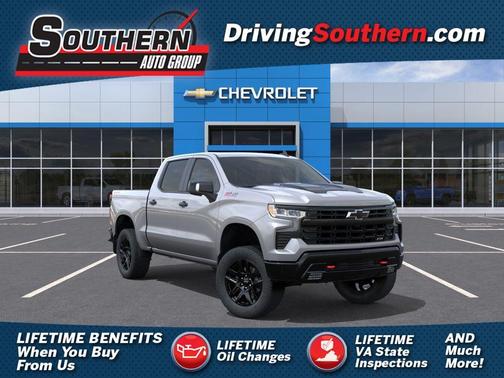 Sterling Gray Metallic 2026 Chevrolet Silverado 1500 LT Trail Boss