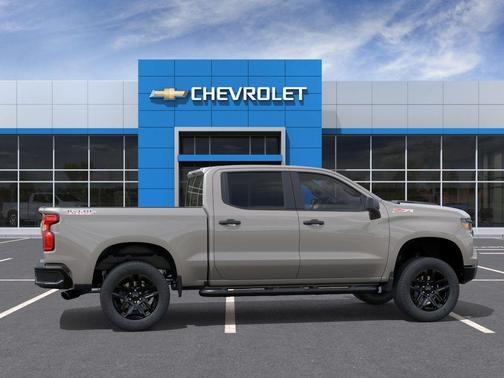 White 2026 Chevrolet Silverado 1500 Custom Trail Boss