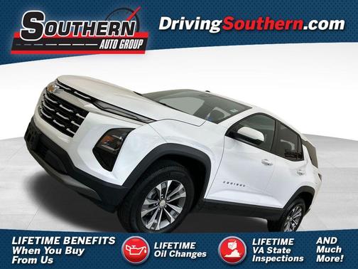 Summit White 2025 Chevrolet Equinox LT