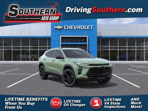 Green 2026 Chevrolet Trax ACTIV