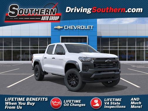 Summit White 2026 Chevrolet Colorado Trail Boss