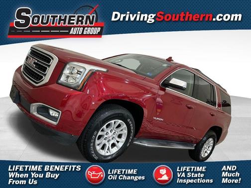 Crystal Red Tintcoat 2015 GMC Yukon SLE