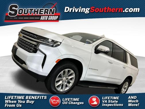 Summit White 2024 Chevrolet Suburban Premier