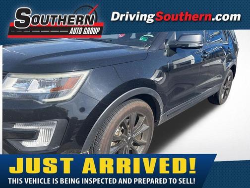 Shadow Black 2017 Ford Explorer XLT
