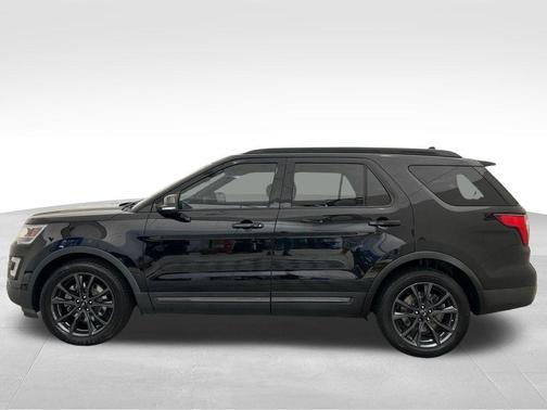 Shadow Black 2017 Ford Explorer XLT