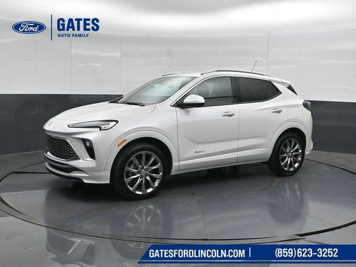 White Frost Tricoat 2024 Buick Encore GX Avenir