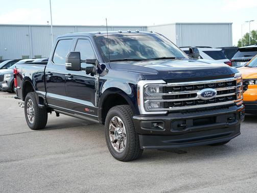 Antimatter Blue Metallic 2025 Ford F-250 King Ranch