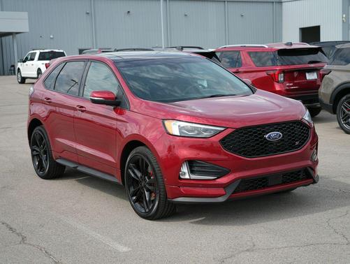 Rapid Red Metallic Tinted Clearcoat 2020 Ford Edge ST
