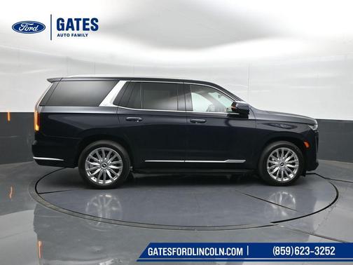 Dark Moon Blue Metallic 2023 Cadillac Escalade Premium Luxury