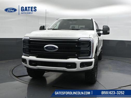 Star White Metallic Tri-Coat 2026 Ford F-350 Platinum