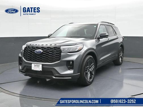 Carbonized Gray Metallic 2025 Ford Explorer ST-Line