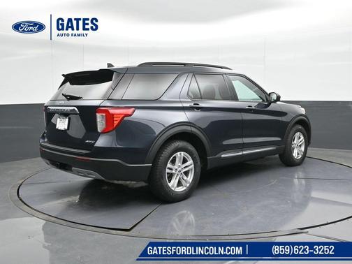 Stone Blue Metallic 2022 Ford Explorer XLT