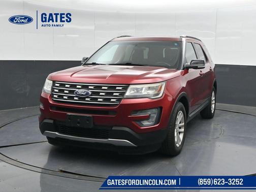Ruby Red Metallic Tinted Clearcoat 2016 Ford Explorer XLT