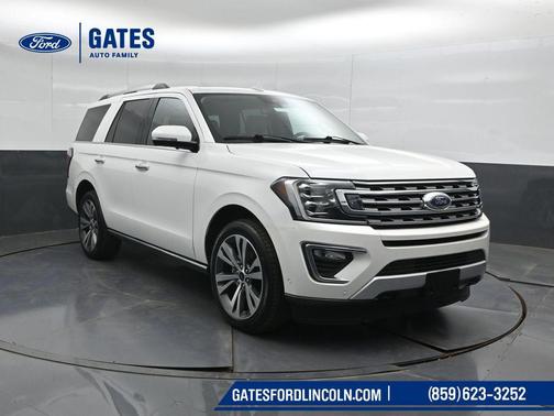 Star White Metallic Tri-Coat 2020 Ford Expedition Limited
