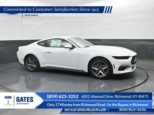 Oxford White 2026 Ford Mustang EcoBoost Premium Coupe