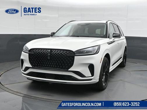 Pristine White Metallic Tri-Coat 2026 Lincoln Aviator Reserve AWD