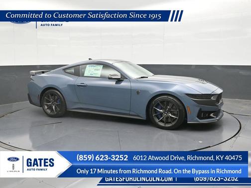 Vapor Blue Metallic 2025 Ford Mustang Dark Horse Fastback Coupe