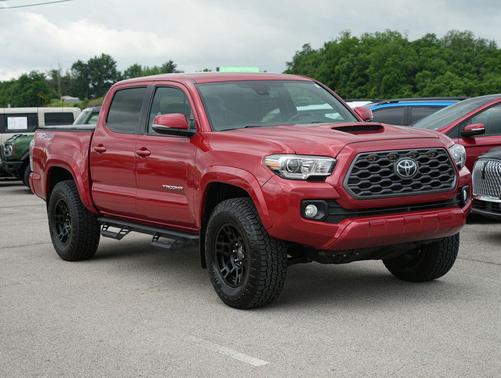Barcelona Red Metallic 2020 Toyota Tacoma TRD Sport