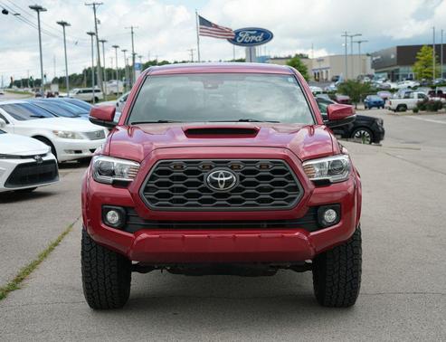 Barcelona Red Metallic 2020 Toyota Tacoma TRD Sport
