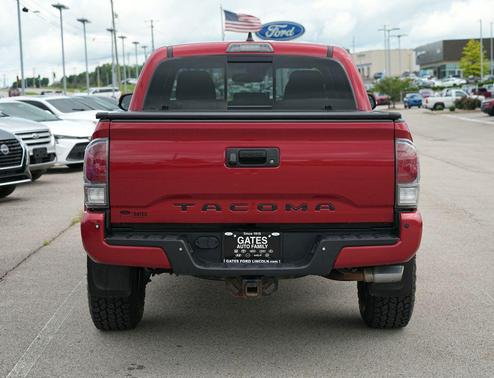Barcelona Red Metallic 2020 Toyota Tacoma TRD Sport