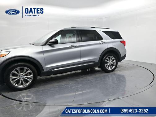 Silver Metallic 2023 Ford Explorer Limited