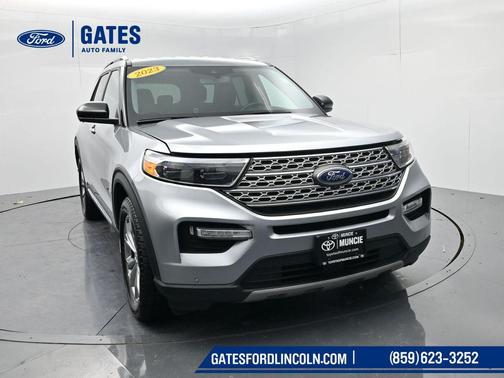 Silver Metallic 2023 Ford Explorer Limited