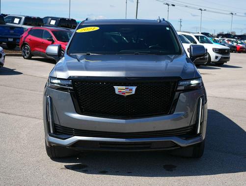 Satin Steel Metallic 2021 Cadillac Escalade Sport